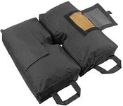Woodside Square Umbrella Base Weight Sand Bag for Garden Cantilever Parasols, Heavy Duty, 8cm Hole Diameter