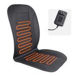 TISHIJIE Heated Seat Cushion with Intelligence Temperature Controller, Heated Seat Cover for Office Chair and Home