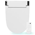 VOVO VB-6000SE Electronic Smart Bidet Toilet Seat with Dryer, Heated Toilet Seat, Self-Cleaning Nozzle, LED Light, Made in Korea - Elongated