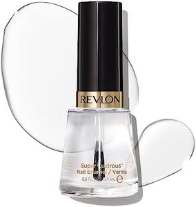 Revlon Super Lustrous Nail Polish, Chip-Resistant & Longwear Formula, High Shine Finish, 771 Clear, 0.5 fl oz