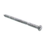 Prime-Line 9056503 Hex Lag Screws, 3/8 in. X 5 in, A307 Grade A Hot Dip Galvanized Steel, 25-Pack