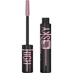 Maybelline New York Lash Sensational Sky High Mascara, Volumising & Lengthening Mascara, Washable Flake-Free Formula Infused with Bamboo Extract & Fibres, Cosmic Black, 7.2ml