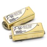 1 Set Mini ProBucker Alnico Guitar Pickups Humbucker Pickup Bridge & Neck For EPI Electric Guitar Gold
