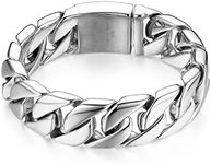 JewelryWe Men's Bracelet Large Heav