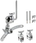 Ludwig LAC2983MT Atlas Arch Rail Mount with Two LAPAM1 Brackets Drum Set Mounting Hardware