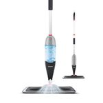 AGARO Delite Spray Mop for Dry and Wet Floor Cleaning with Washable Microfiber Pad - with 800ml Refillable Bottle for Wooden Floor, Hardwood, Marble, Laminate, Ceramic Tiles, and for Dust Cleaning