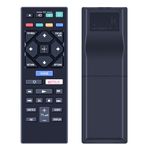 RMT-VB201D Replacement Remote Control for Sony Blu-ray Disc Player Compatible with BDP-BX370 BDP-S1700 BDP-S3700 BDP-S3700 UBP-X700 BDP-S1700 BDP-S1700ES UBP-UX70 UBP-X700/M