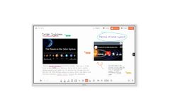 TutorPlus X | GenAI Interactive Flat Panel with ZeroGap Writing | 4K UHD | 75 Inch | AI-Powered Tools | Free Digital Content | Digital Board for YouTube Content Creators, Teachers, Schools