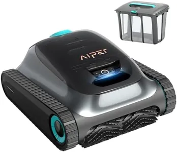 AIPER Scuba S1 Cordless Robotic Cleaner, Smart Navigation for Inground Pools up to 1,600 Sq.ft, Wall and Waterline Cleaning Vacuum