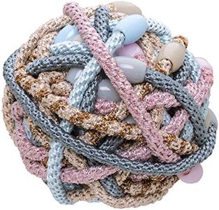 L. Erickson Narrow Grab & Go Pony Ball, Ballerina, Set of Thirty - Exceptionally Secure with Gentle Hold