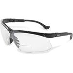 Uvex S3763 Genesis Reading Magnifiers Safety Eyewear +2-1/2, Black Frame, Clear Ultra-Dura Hardcoat Lens