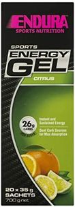 Endura Sports Energy Gel Citrus 20 x 35g Sachets