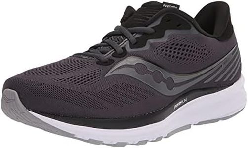 Saucony Ride 14, Zapatillas para Correr Mujer, Charcoal Negro, 37 EU