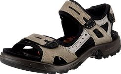 ECCO Men's Yucatan Sport Sandal, VETIVER/Wild Dove, 10-10.5