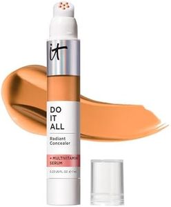 IT Cosmetics Do It All Radiant Concealer ­­– Makeup Concealer – Hydrate & Brighten – Creaseless Medium Coverage & Radiant Finish ­­– Niacinamide & Hyaluronic Acid - Tan Rich Warm, 0.2 Fl Oz