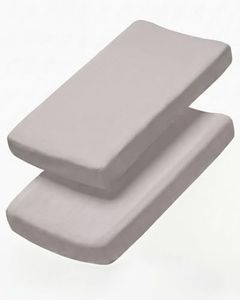 Changing Pad Cover - Pack of 2 Soft Unisex Diaper Change Table Sheets - Fit 32"x16" Contoured Pad - Changing Pad Cover for Baby Boys and Girls - Snug Fit and Machine Washable - Oeko-Tex - Child