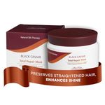 Mon Platin Caviar Total Repair Mask for Unisex - Masque, Black, 17 ounces