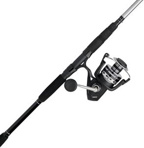 PENN 10’ Pursuit IV 2-Piece Fishing Rod and Reel (Size 4000) Surf Spinning Combos, 10’, 2 Graphite Composite Fishing Rod with 5 Reel, Durable and Lightweight, Black/Silver