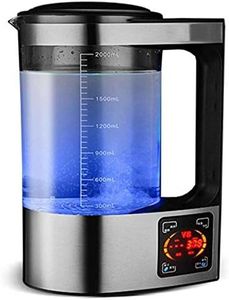 KUANDARM 2L Large Capacity Hydrogen-Rich Water Bottle With LED Display Panel Micro-Electrolysis Alkaline Water Ionizer Machine Water Filter