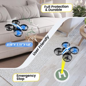 Holy Stone HS210 Mini Drone – Blue, Compact Quadcopter