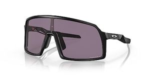 Oakley Men's OO9462 Sutro S Rectangular Sunglasses, Matte Black/Prizm Grey, 28 mm