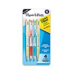 Paper Mate Clearpoint Mechanical Pencils 0.7mm, Break Resistant HB 2 Lead, School Supplies, Art Supplies, Drawing Supplies, Sketching Pencils, 2 Pencils Assorted Barrel Colors, 4 Count