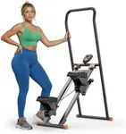 Niceday Steppers for Exercise at Home, Stair Stepper with Handlebar, Stair Climber Foldable, Stair Master with 300LBS Loading Capacity