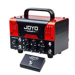 JOYO Jackman II BanTamp XL Series Mini Amp Head 20 Watt Preamp 2 Channel Hybrid Tube Guitar Amplifier with Bluetooth (Red)