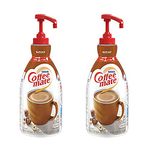 Coffee Mate Liquid Coffee Creamer, Lactose Free, Hazelnut, No Refrigeration, 1.5 Liter Pump Bottle (2-Pack)