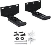 ECHOGEAR Soundbar Wall Mount Bracket - Works with All Soundbars Including Samsung, Vizio, LG, & More - Depth Adjustable for Dolby Atmos Soundbars