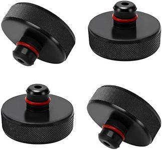 YIXISI 4 Pezzi Jack Pad Compatibile con Tesla Model 3 Model Y Model X Model S, Tampone Sollevamento, Cric Adattatore in Gomma Compatibile con Tesla Model 3/Y/S/X, per Protezione Batteria e Telaio