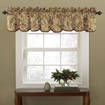 Waverly Window Valances - Imperial Dress 50" x 15" Short Valance Small Bathroom Living Room Kitchen Antique