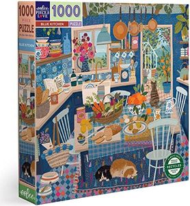 Blue Kitchen Jigsaw Puzzle, 1000 Piece