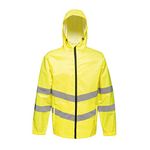 Regatta TRW497 20060 Professional Hi-Vis Waterproof and Windproof Pack away Jacket, Yellow, M