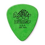 JIM DUNLOP Tortex Standard .88mm Green Guitar Pick, 24 Pack