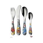 WMF Disney Cars Child Cutlery Set, Stainless Steel, 21.5 x 15.5 x 21.5 cm