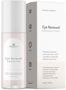 Eye Renewal Brightening Cream by Project E Beauty | Advanced Anti-Aging Under Eye Cream | Visibly Reduces Wrinkles, Puffiness & Dark Circles | Intensive Hydration | Illuminates & Firms | 50ml