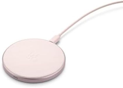 BANG & OLUFSEN Beoplay Charging Pad, Wireless Qi-Certified Fast Charging Charger for E8 2.0 and Qi-Enabled Phones, Pink, One Size
