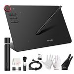 XP-PEN DECO-03 Drawing Tablet 10x5.62 inch Wireless Graphics Tablet with 8192 Levels Battery-free Stylus 6 Hot Keys for Art Creation, Paint, Sketch, Design for Windows 10/8/7 & Mac OS