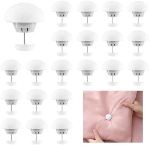 JSMTKJ 20 PCS Clips de Fijación para Edredón Clips de Funda Nórdica Soportes de Edredón Clip Pinzas para Sujetar Edredones Redondo de Seta con Botón Clip para Sábanas, Fundas de Edredón