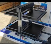 NOW & IEVER Now & Ever Now & Iever Universal Magic Corner Shelf Soft Close With Anti Skid Matt, Metal (Silver) - 900 Mm