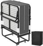 Folding Bed with Mattress - Portabl