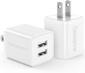 USB Charger Block 5V 2.4A,Cabepow [