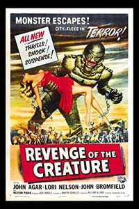Revenge Of The Creature From The Black Lagoon 3D Sequel Retro Movie Poster Journal: Vintage Horror Film Notebook