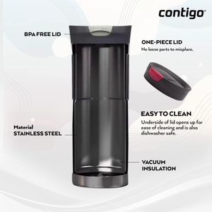 Contigo Byron SNAPSEAL Travel Mug – 470ml Insulated Cup