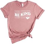 Be Kind Womens Graphic Short Sleeve