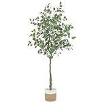 GROWNEER 6FT Atificial Eucalyptus T