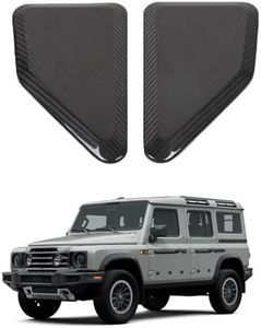 Front Hood Cover Trim for INEOS Grenadier 2020-2024 Accessories, Car Hood Simulation Decorative AirOutlet, Bonnet Vent Hood Air Intake Warp Cover Trim Protector Moulding, Dry Carbon Fiber