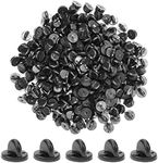 400pcs PVC Rubber Pin Backs Heliltd