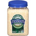 RiceSelect Texmati White Rice, Long Grain American Basmati, 32-Ounce Jars (Pack of 4)